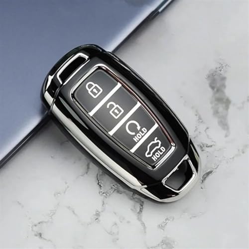 Carcasa para llave Hyundai con 4 botones compatible con Accent y Santa Fe 1