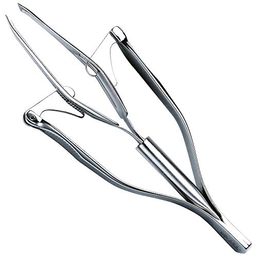 Preisvergleich Produktbild Pfeilring Pinzette Automatikpinzette automatische Pinzette, schräg, vernickelt