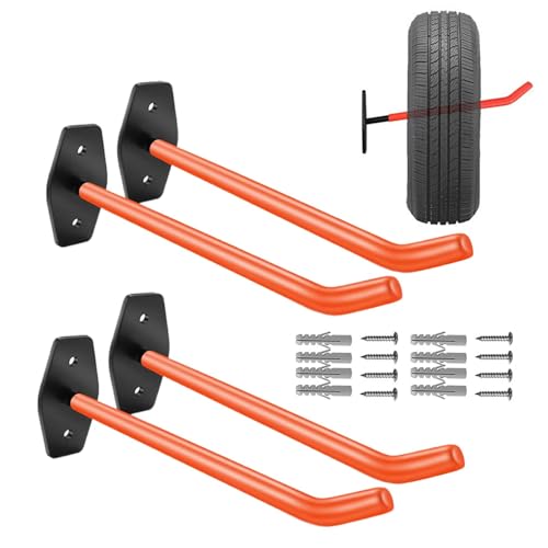 Crochets de garage robustes pour suspendre les échelles et outils - 2