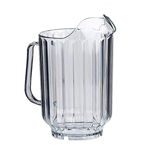Buddy´s Bar - Pitcher, Bierkrug, Karaffe für Limonade, Wasserkaraffe, Kunststoff-Karaffe, Ø 13 cm, H: 21 cm, für eine Füllmenge von 1,5 Liter