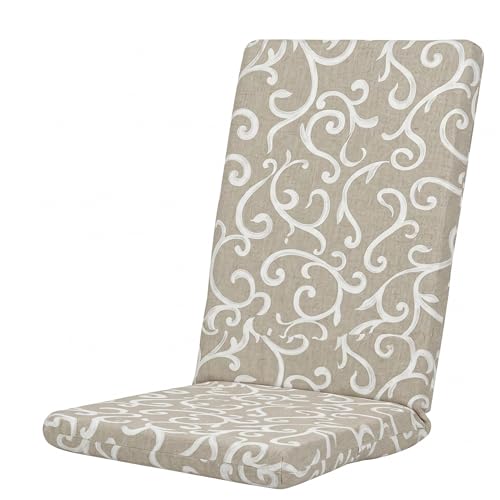 PIND Cojín para Tumbona Exterior 120x50x3,5cm (Pack 2) – Cojín para Hamaca y Tumbonas de Resina o Madera, Funda Lavable y Antideslizante, Ideal para Jardín, Balcón y Playa, Máximo Confort Relax
