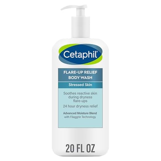 Cetaphil Flare-Up Relief Body Wash with Colloidal Oatmeal to Help Soothe and Condition Ultra-Dry, Stressed, Sensitive Skin, 20 oz