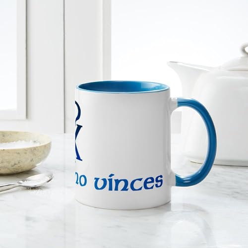 Taza de cerámica 11 oz con frase latina miniatura 6