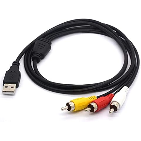 USB-auf-3RCA-Kabel, USB-Stecker auf 3 Cinch-Stecker Cover