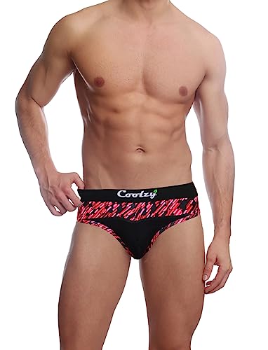 Image of Men's Cotton Printed Regular Fit Trunk | Soft and Comfortable Underwear for Men (Multicolour) (Pack of of 3)