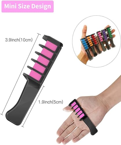 Msdada MSDADA- MASTER-EDUS25 New Hair Chalk Comb Temporary Hair Color Dye thumb #6