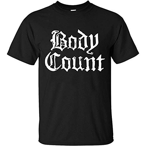 Photo de AdonisMartha Men's Body Count Logo T-Shirt Large Black XL