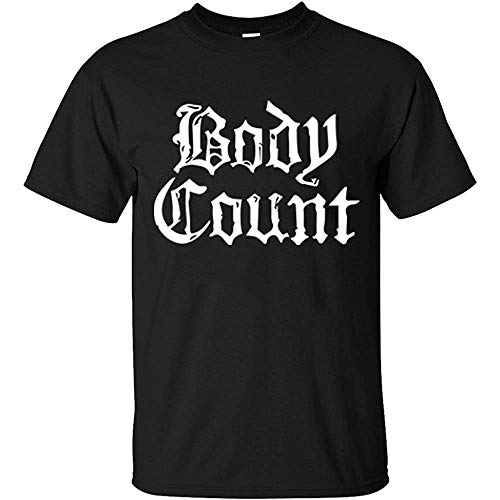 Photo de AdonisMartha Men's Body Count Logo T-Shirt Large Black XL