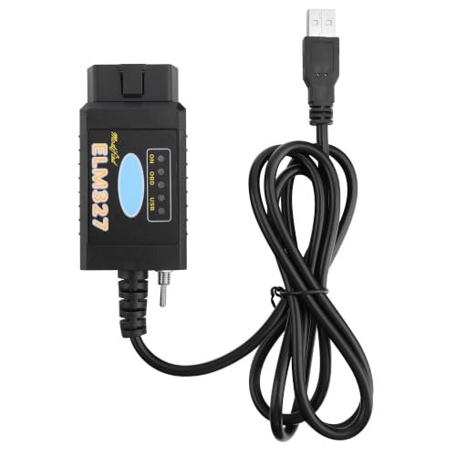 WITOMAERN USB OBD2 ELM327 Scanner with HS-CAN/MS-CAN Switch for Windows Ford Mazda Chevy Lincoln