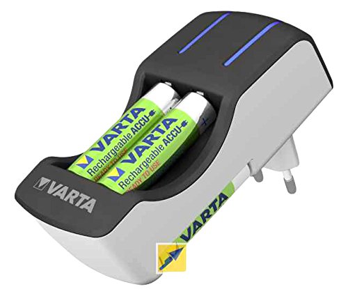 Chargeur Varta Mini LED pour ne plus jamais manquer de piles AA et AAA - 2
