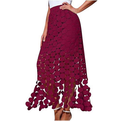 2025 Trendy Fringe Skirt for Women Elastic Solid Tassel Dress Stylish Irregular Summer Skirts Stretch Casual Dresses