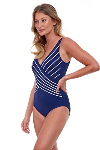 Gottex Women's Navy One-Piece Swimsuit3