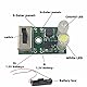 Hapivida Sets von 2 Solarlampen Controller Modul 1,2 V Solarpanel Controller Platine Kit für Solar Rasenlichter, Straßenleuchte, Straßenbolzenlicht, Landschaftslicht im Freien