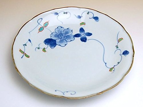 Amazon.co.jp: 【5枚セット販売】【有田焼】染錦花牡丹 7寸皿 149071
