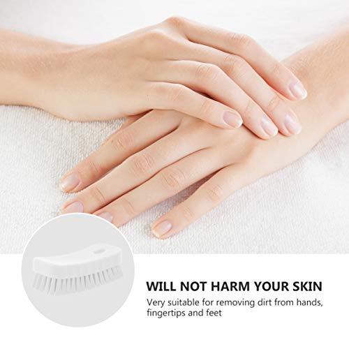 HEALLILY Nagelborstel Stevige Prime Schrobben Borstel Nail Brush Fingernail Scrub - Afbeelding 7
