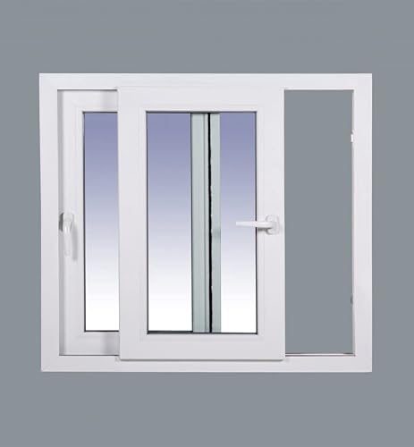 Miniatura 2 de Ventanastock Ventana Pvc 1000x1000 Corredera 2 Hojas