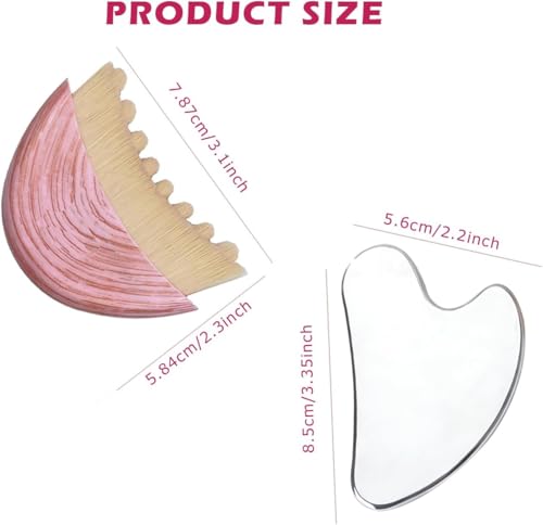 Image of Lymphatic Contour Face Sculpting Brush - Anti-Puffiness, Facial Detox & Lifting Massage Tool for Glowing Skin