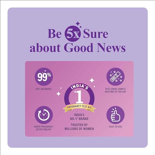 Image of Prega news Value Pack Kit,One Step Pregnancy Test Kit, Easy to Use, Accurate Result in Just 3 Minutes,2 Gloves + 2 Urine Containers + 2 Pregnancy Test Kits x pack of 12