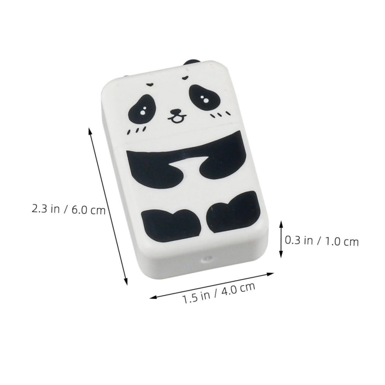 NUOBESTY 20stücke Panda Radiergummis Kreative Multifunktionsradierer Für Bleistift Für Skizzen Und Schreibbedarf Langlebiges Sicheres Für