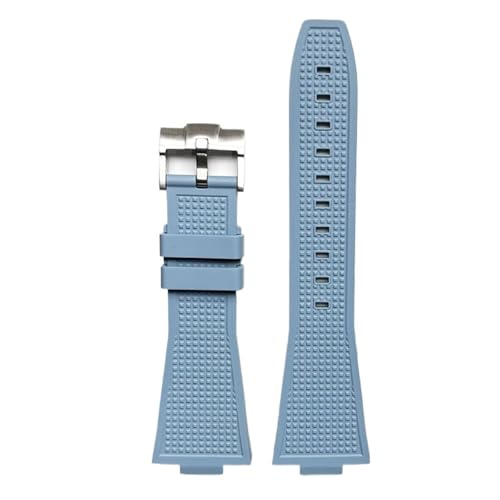 Bracelet FKM pour Tissot PRX 40mm en caoutchouc fluoré premium