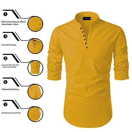 Image of Zombom Men's Solid Regular Fit Shirt
