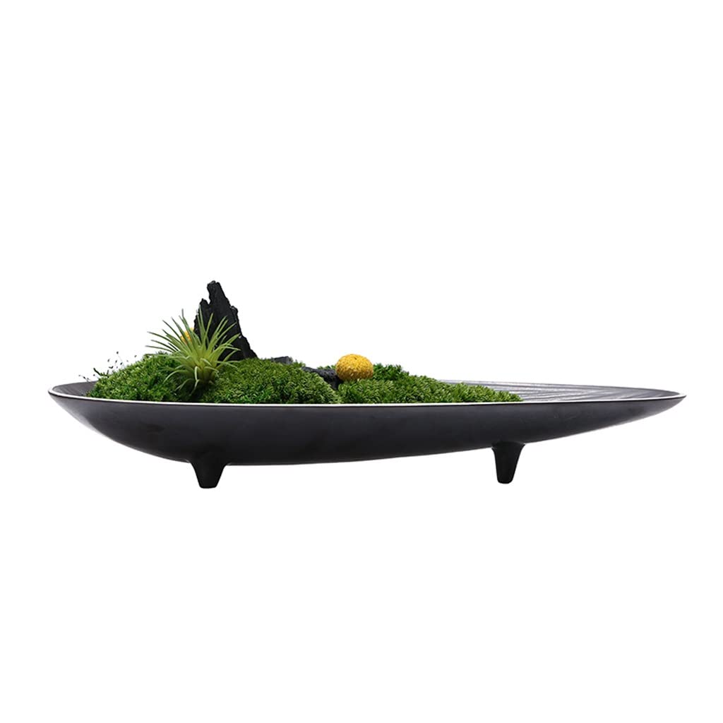 Plantes vertes artificielles de simulation avec pot tripode chic - 7