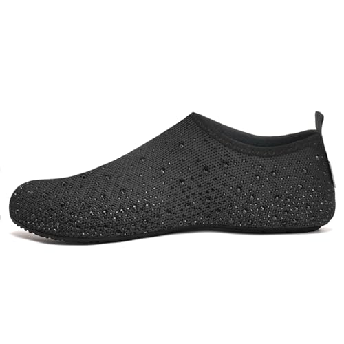 Image of WateLves Womens Barefoot Water Shoes Travel House Slippers for Indoor and Outdoor Aqua Socks for Beach Swim Surf Yoga Dancing Camping Must Haves
