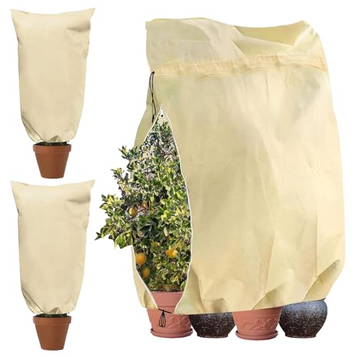 KOMEIYL 3pcs Winterschutz Pflanzen Außen, Frostschutz Pflanzen,...