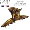 Camila Paris CP2382 French Hair Clip for Women, Narrow, Strong Hold Grip Double Teeth Girls Hair Claw Clips Jaw, Fashion Durable Styling Hair Accessories for Women, Made in France #3