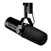 Shure SM7dB Dynamic Vocal Microphone w/Built-In Preamp for Streaming, Podcast, and Recording & Gator Frameworks Deluxe Desk-Mounted Broadcast Microphone Boom Stand For Podcasts #1