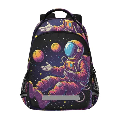 Cartable astronaute basket-ball pour école et voyage ado
