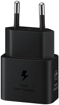 Samsung Fast charger, USB-C, 25W data wireless, black