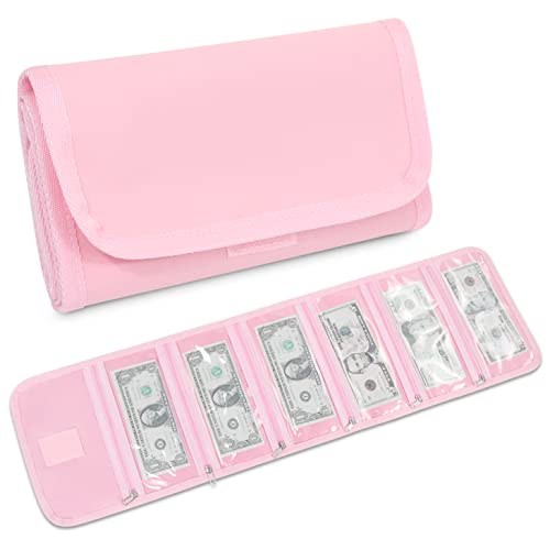 Image of Money Organizer with Zipper,Cash Envelopes Budget Binder