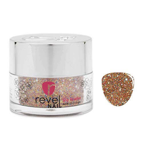 Revel Nail Dip Powder 1oz - Glitter Color (Tiara, 1oz)