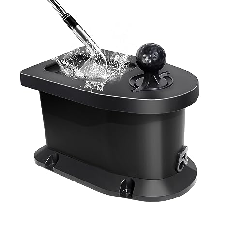 Shu-Ran Golf Cart Ball Washer and Club Cleaner Kit for EZGO, Club Car, Yamaha, Advanced EV, Star EV, Universal & Detachable