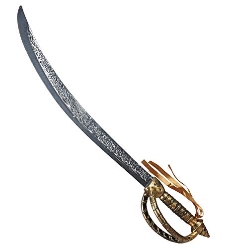 Preisvergleich Produktbild Nerd Clear Piratensäbel / Piratenschwert 70cm in Grau