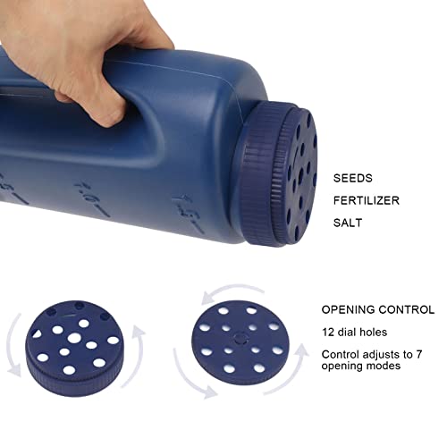 Distribuidor manual de semillas 1.5L plástico miniatura 2