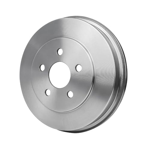 Image of Detroit Axle - 4pc Rear Brake Kit for 2001 2002 2003 2004 2005 | Dodge Stratus, Brake Drums Semi-Metallic Brakes Shoes Replacement