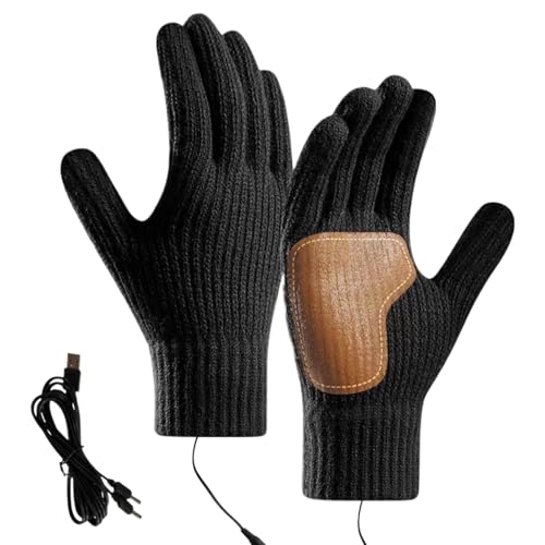 Guantes eléctricos con calefacción evitan congelamiento en manos para caza y deporte