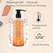 Massage Lotion Warmer Professional Electric Lotion Digital Heater for SPA, Compact Oil Warmer Heated Bottle for Beauty Salon Home,Automatic Thermostat Cream Heater wiht Two Oil Dispenser Bottle Funnel