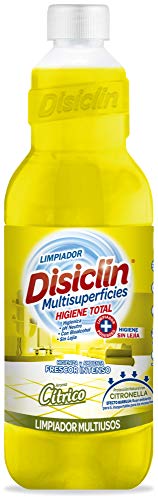 Disiclin Limpiador Higienizante Multiusos, Cítrico/Citronella 1 Litros 1000 ml Cover