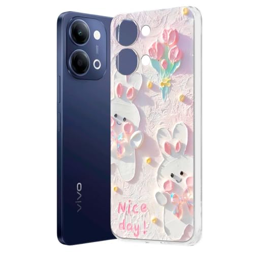 Image of Soft Silicon Printed Designer Mobile Back Cover for Vivo Y11 5G -D2173
