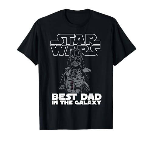 Star Wars Darth Vader Best Dad In The Galaxy Papa Père T-Shirt