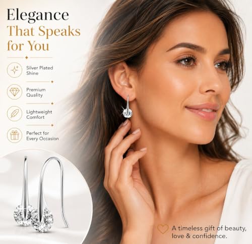 Image of JDX Attractive Designer American Diamond Earring Set for Women and Girls (1002)