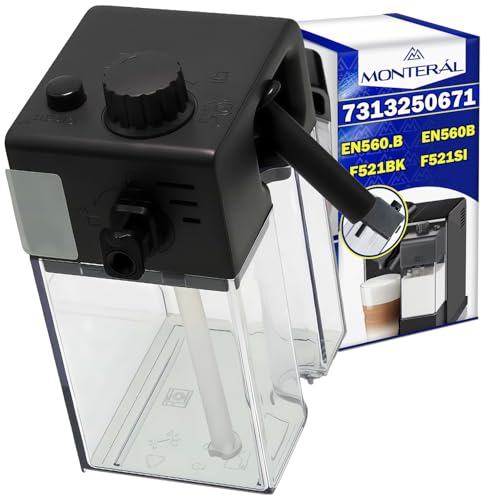 COMPATIBILITÀ - Contenitore per latte per macchina caffè capsule con codice originale 7313250671 è adatto alla macchina caffe cialde per DeLonghi per Nespresso Lattissima Touch Animation EN560.B EN560B F521BK F521SI