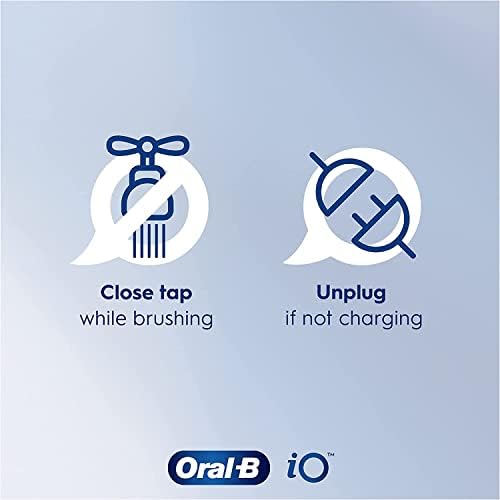 Oral-B iO8 Electric Toothbrush with Magnetic Technology, Gifts For Women/Men, App Connected Handle, 1 Ultimate Clean Toothbrush Head & Magnetic Pouch, 6 Modes, Teeth Whitening, 2 Pin UK Plug