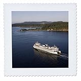 Square dimensions (in inches): 16 L x 16 W, image dimensions (in inches): 14 L x 14 W 100% poloyester; image is soft to touch. Made in USA Edges have pinking shear cut Image will not fade with washing. Image not a transfer, part of material