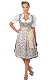 Dirndl Damen Edelnice Trachtenmode Midi 2-teilig