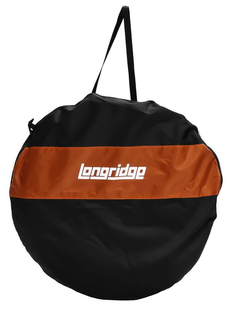Longridge Pop Up Return Golfnetz, Schwarz/Rot