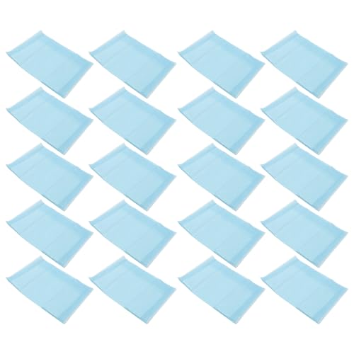 DOITOOL Empapadores Desechables para Adultos 45x60 Cm Estructura de Doble Capa y Tela No Tejida Absorbente, 20 Unidades Cómodas para Hospitales y Familias
